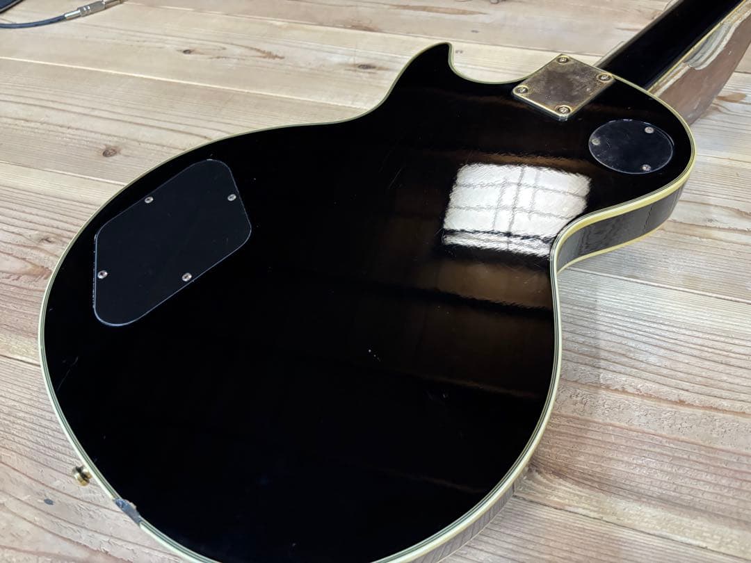 K-Garage レスポールカスタムモデル　ブラック　中古調整済み