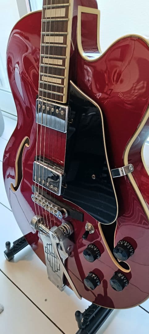 Ibanez AFS75T　フルアコ