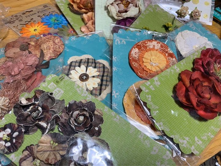 prima スクラップブッキング フラワーセット