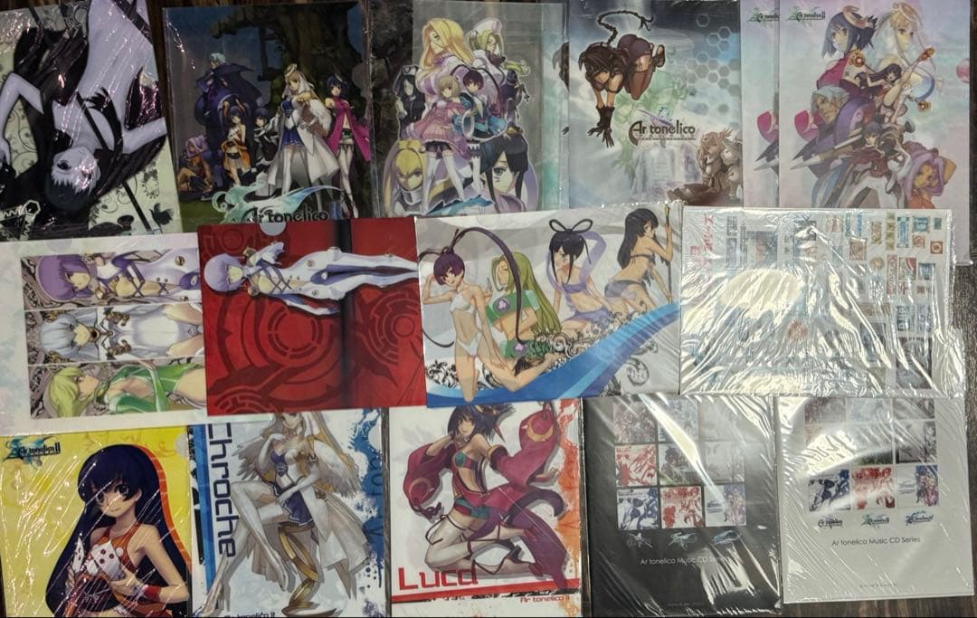 アルトネリコ 1,2,3 クリアファイル 14種類16個セットとオマケ