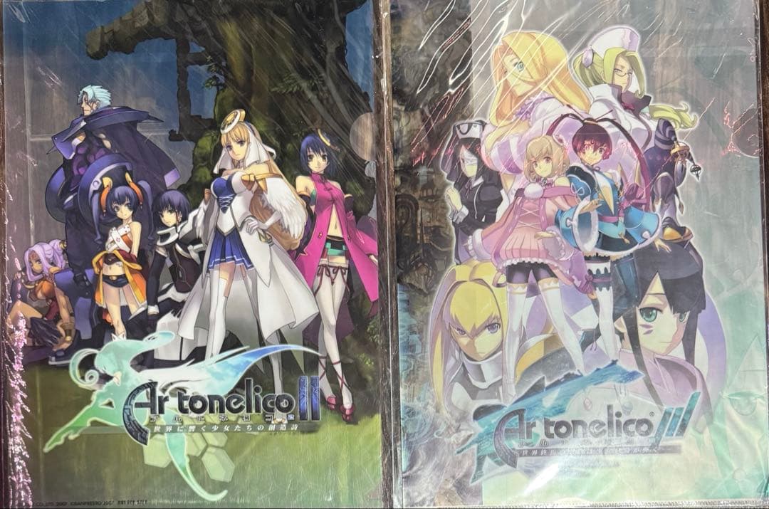 アルトネリコ 1,2,3 クリアファイル 14種類16個セットとオマケ