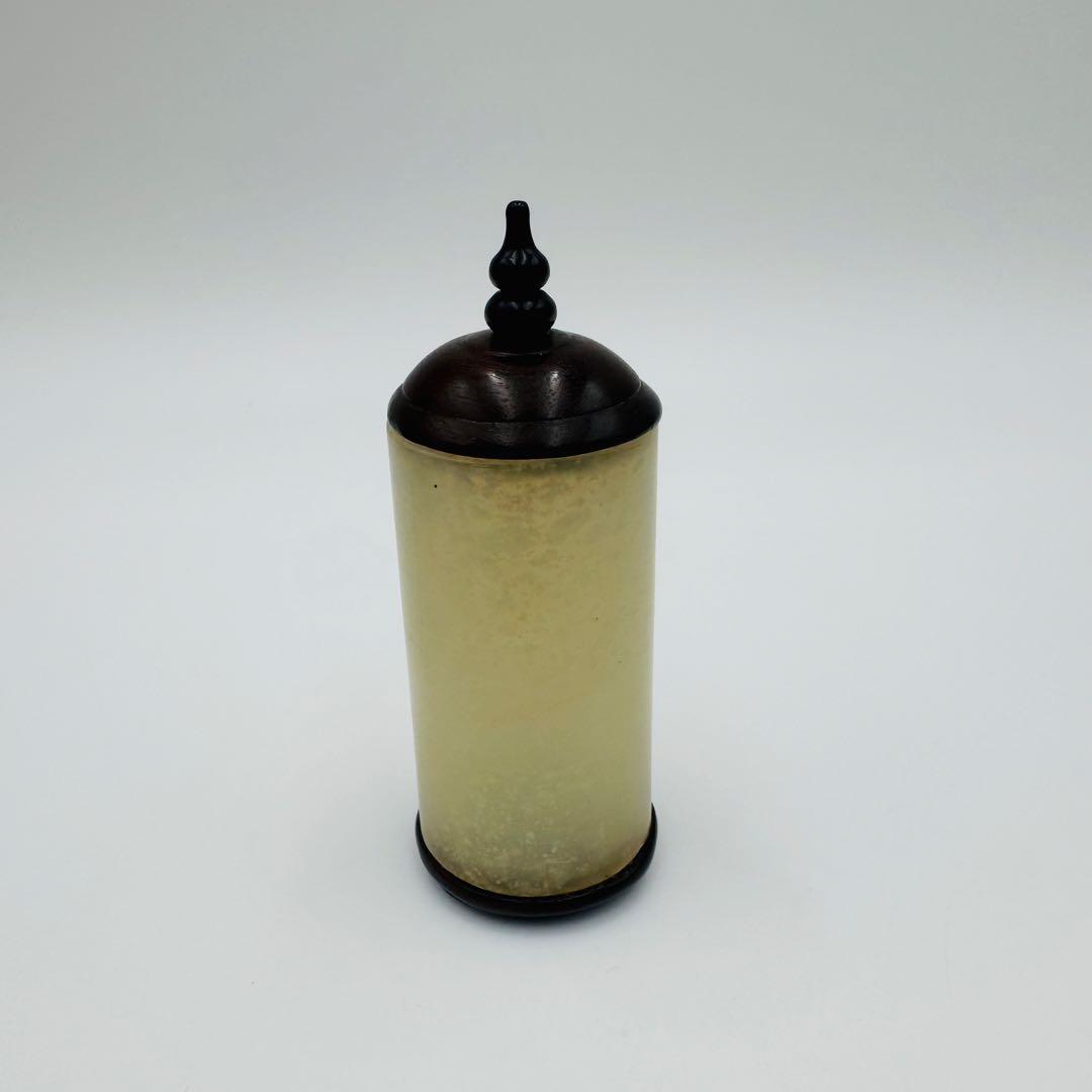 【中国美術　砡　香筒　楊枝入れ　置物　古玩】アンティーク