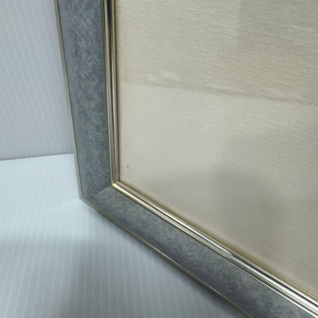 水彩絵画 印刷 額装 額サイズ 約87.5×67.5