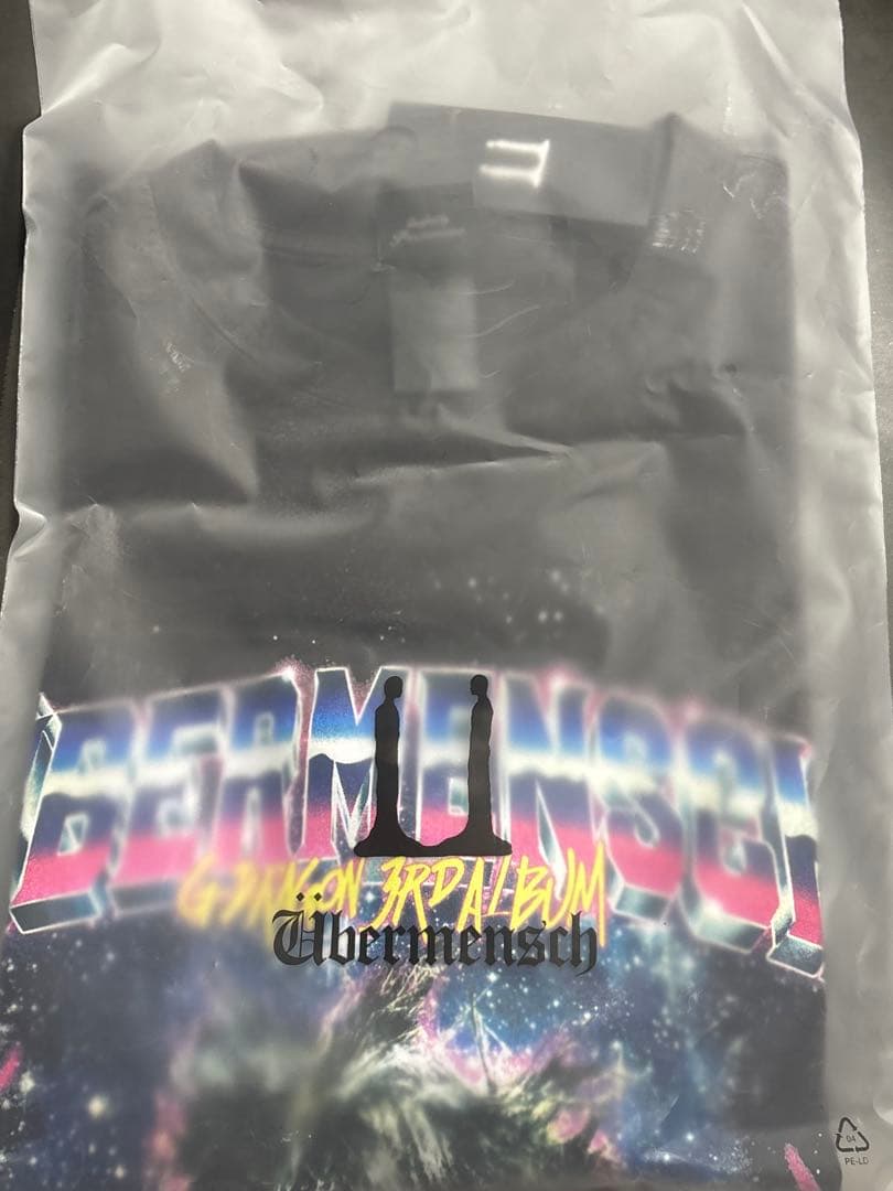 【公式】G-DRAGON Übermensch ソウルENCORE Tシャツ黒