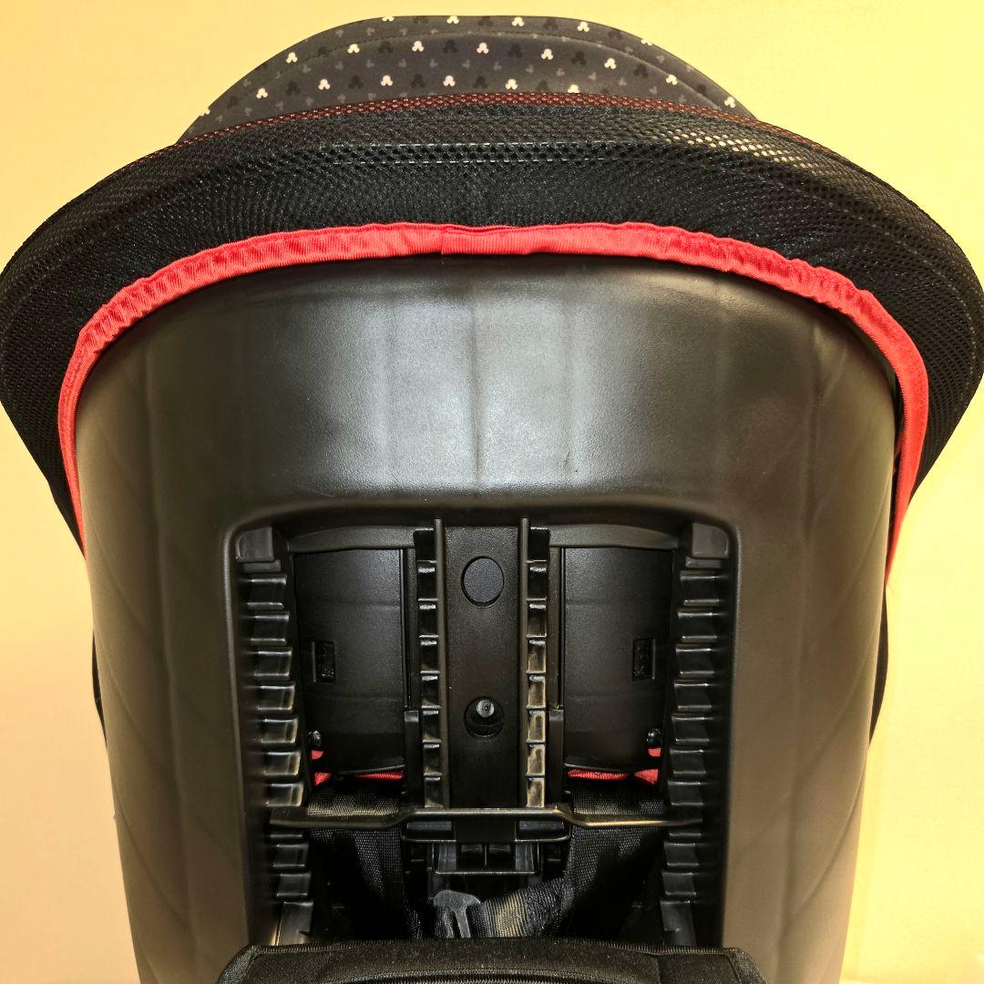 極美品 ターンシート ミッキーマウス チャイルドシート ISOFIX 西松屋限定