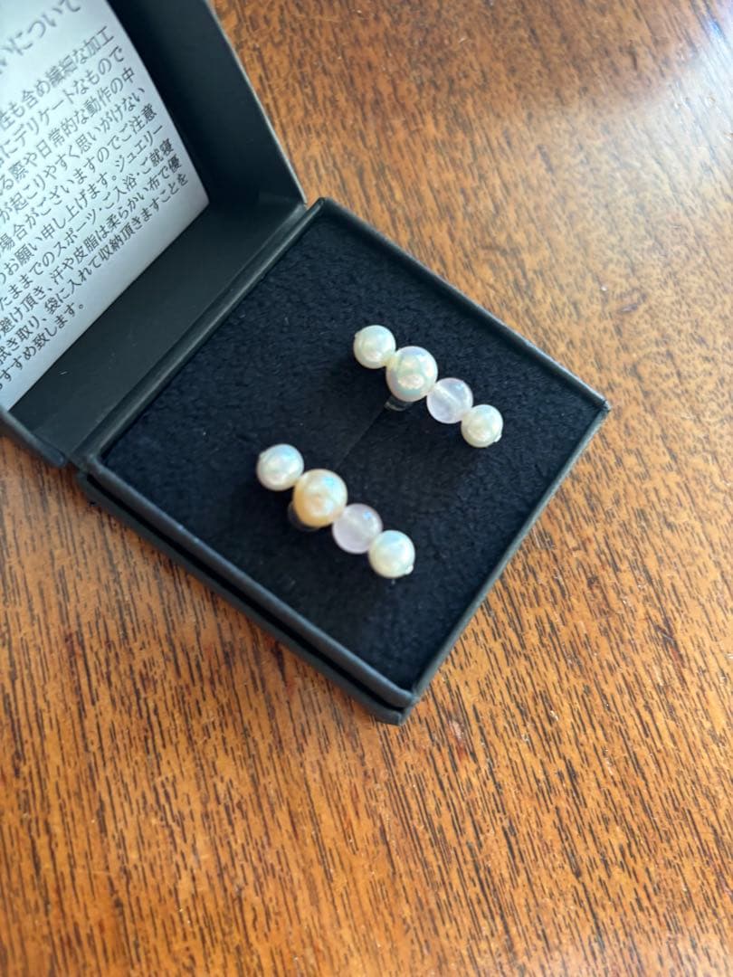 lesbonbon ピアス 美品 playfully pearl pierce