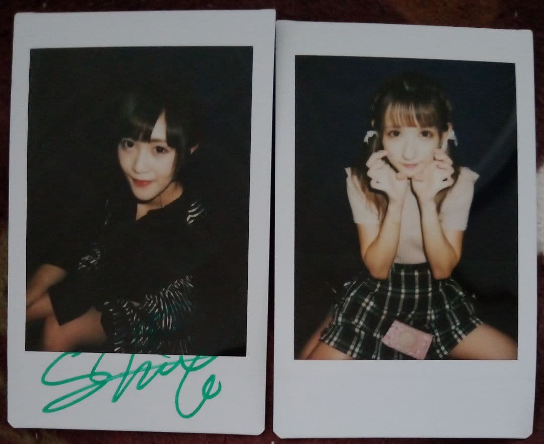 READY TO KISS　サイン　チェキ　佐々木美帆　千葉咲乃　特典　入手困難