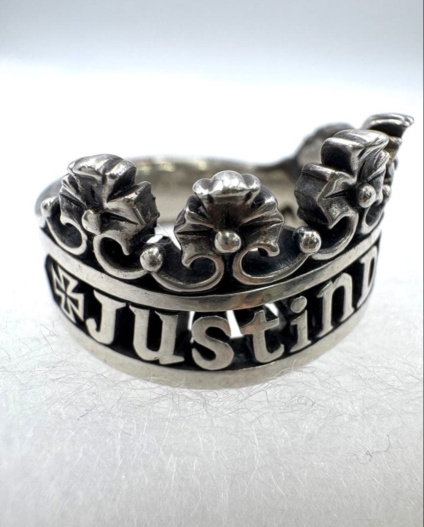 ジャスティンデイビス SRJ452 ヴィクトリア　クラウン　約11号 指輪