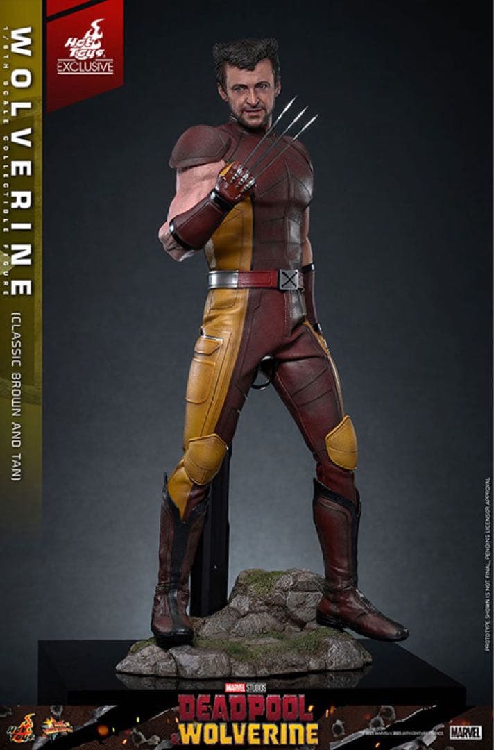 ホットトイズ MMS831 ウルヴァリン（ブラウンスーツ） Wolverine