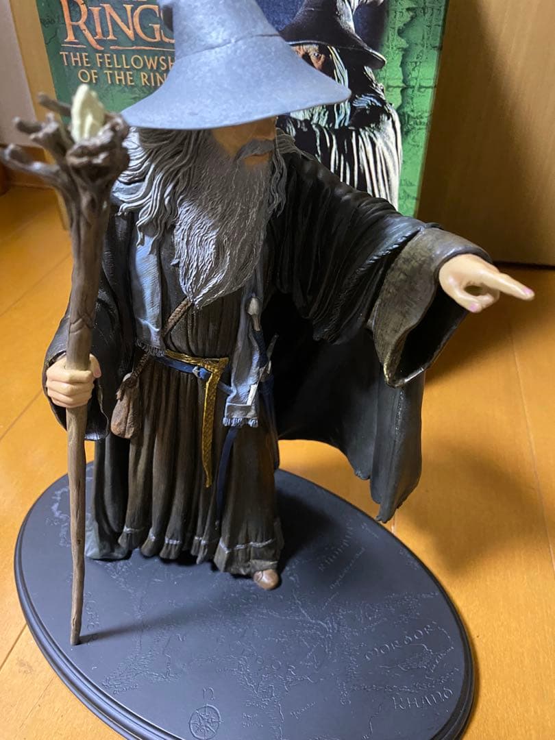 ロードオブザリング　SIDESHOW 灰色のガンダルフ　スタチュー WETA