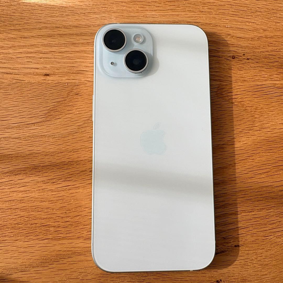 iPhone 15 256GB ブルー SIMフリー　美品