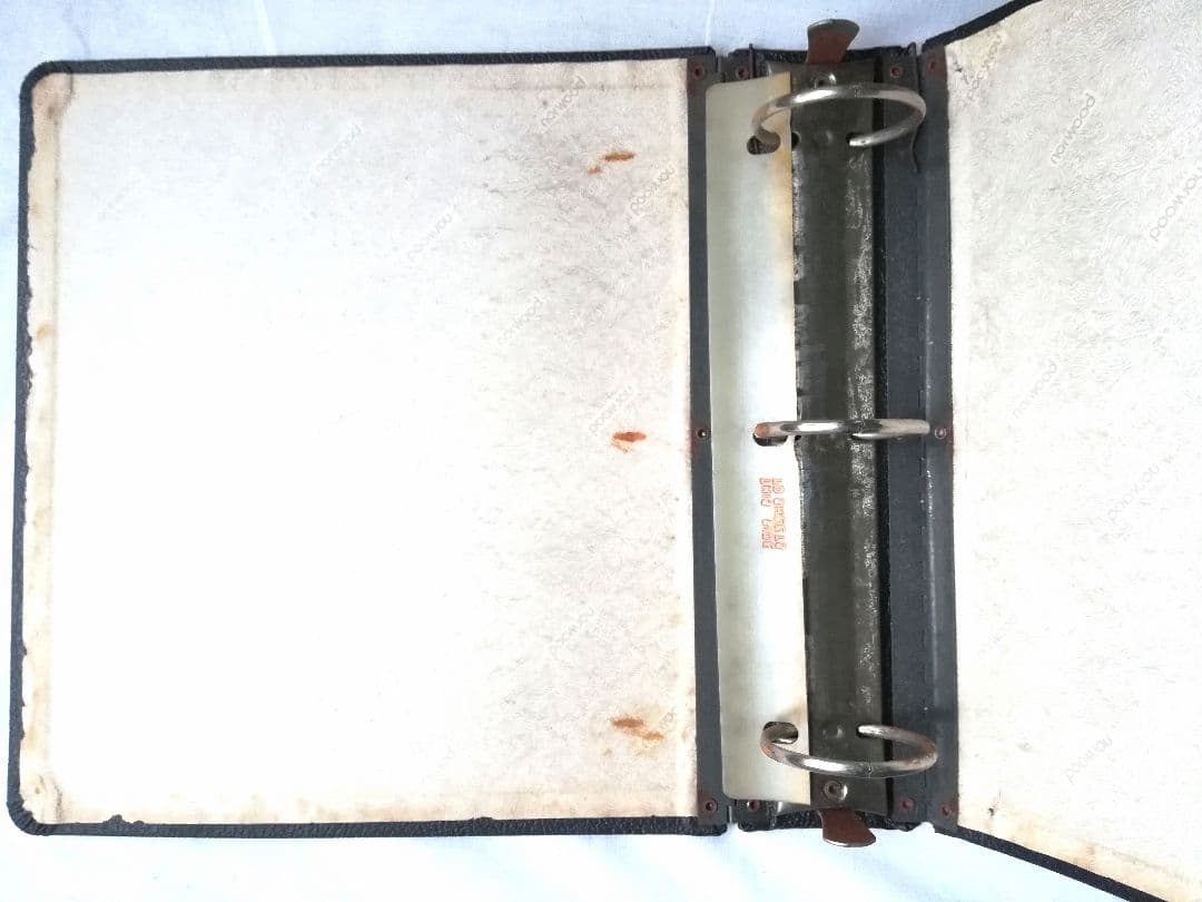 【アンティーク】B欧米式書類入れ 古い時代 欧米式folder