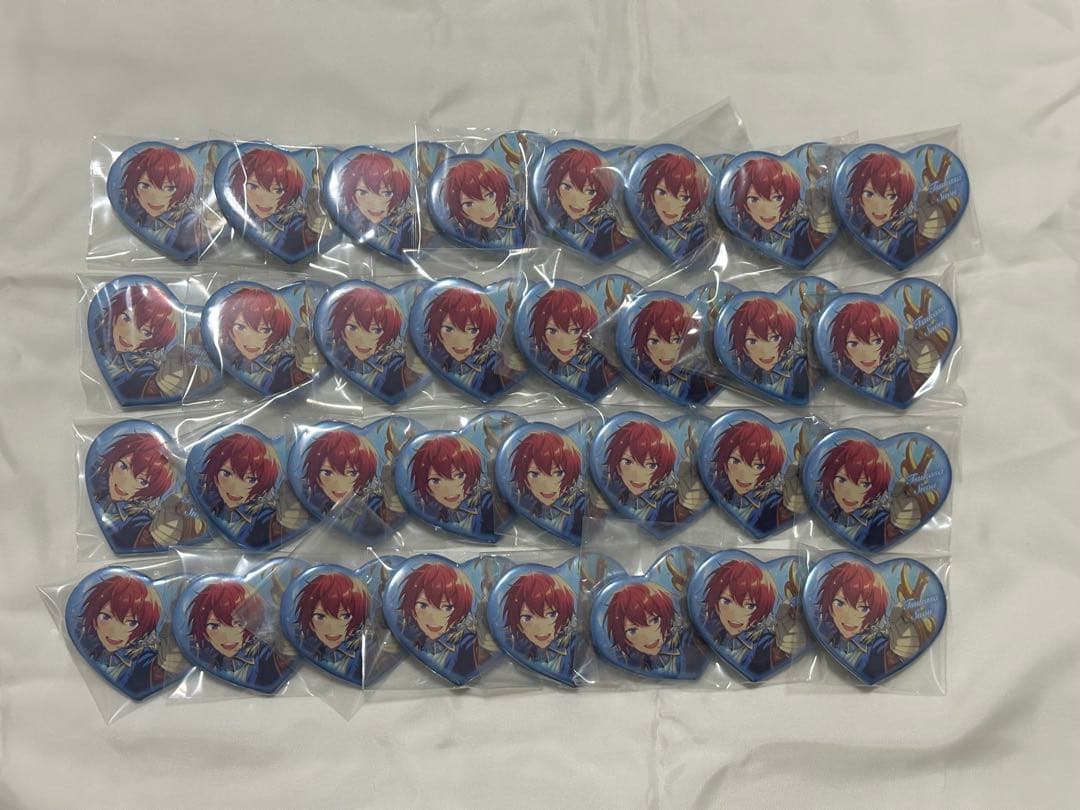あんスタ エンスカイハート缶バッジ 朱桜司 32点 まとめ売り