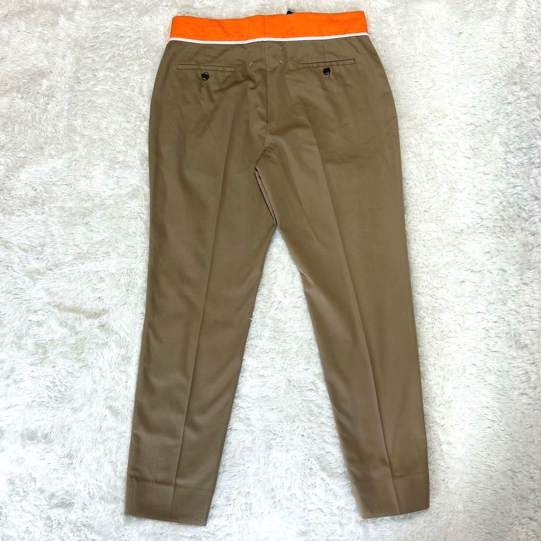 Maison margiela マルジェラ チノパン 切替 センタープレス