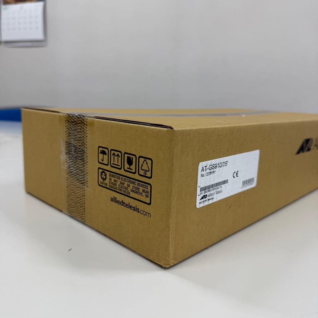 【新品未使用】AT-GS910/16 スイッチングハブ