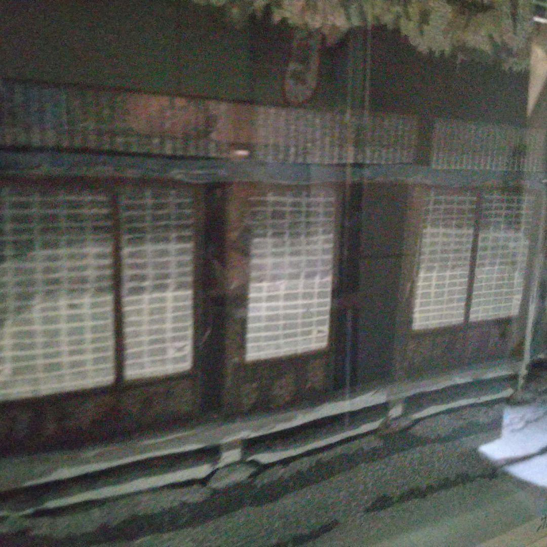 牧野 光陽 版画『風 霜』