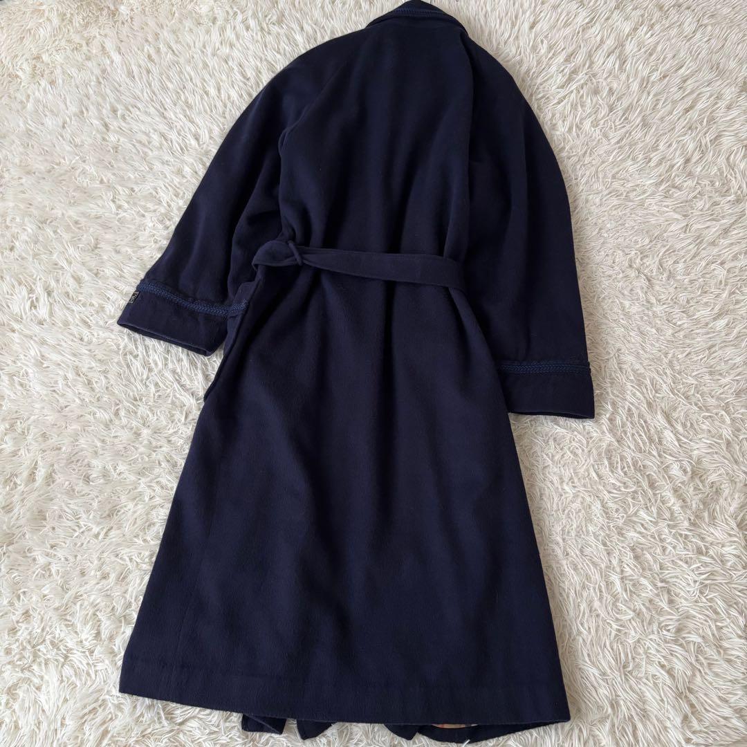 美品✨バーバリーズ ヴィンテージ カシミヤ混 ウール ロング ガウンコート L