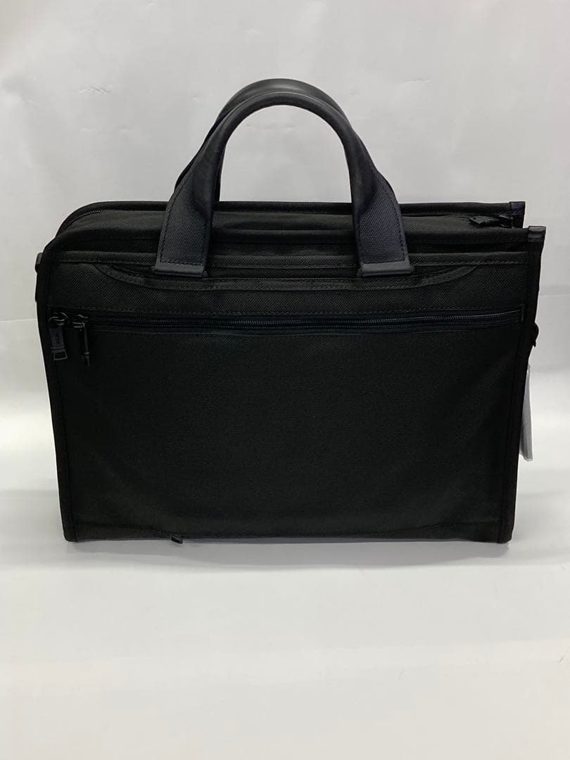 TUMI ALPHA 3 ビジネスバッグ ブラック ショルダー紐付き