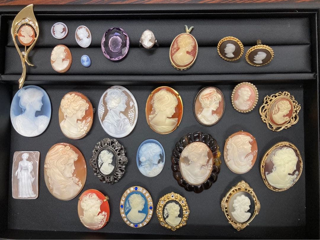 カメオ（素材不明）アクセサリーまとめ