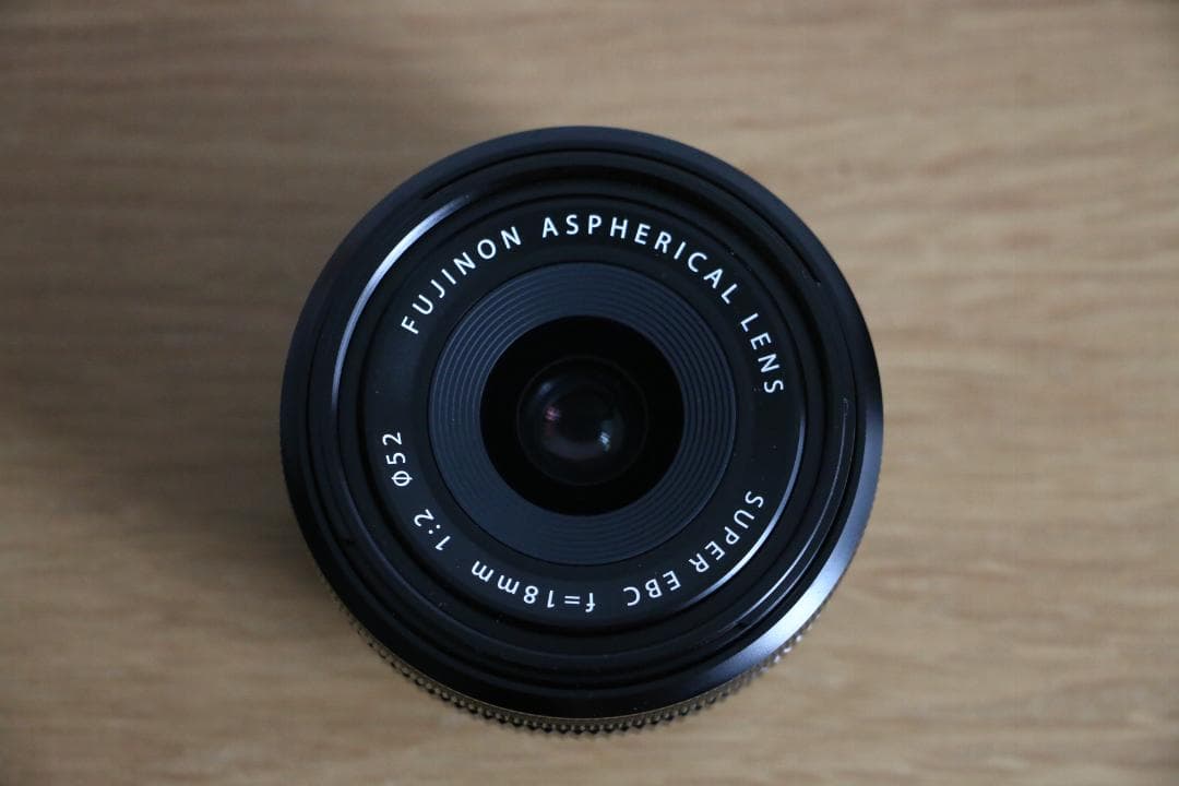 FUJIFILM フジノン　XF 18mm F2 R 単焦点レンズ