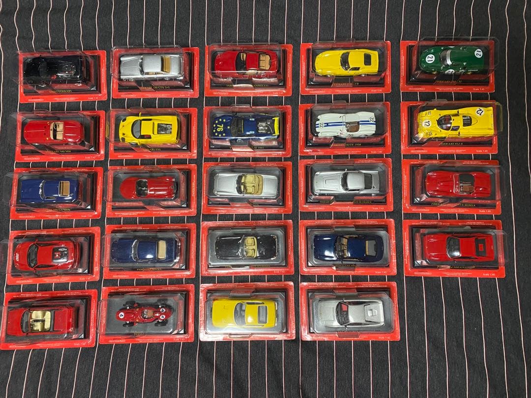 アシェット フェラーリコレクション1/43モデル 49台セット [ミニカー]+α