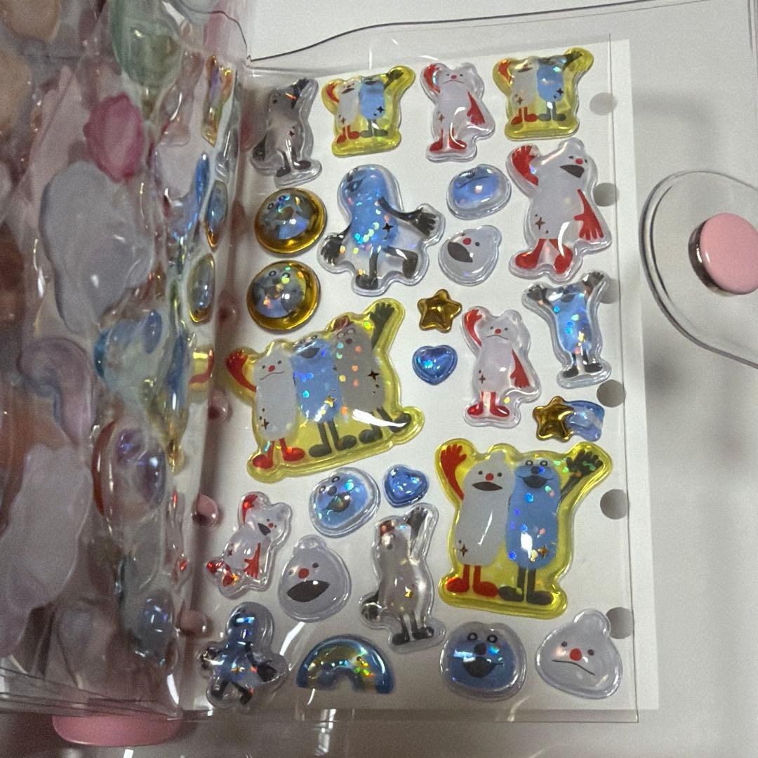 シール帳　完成品　正規品　サンリオ　ちいかわ　トムとジェリー　スンスン