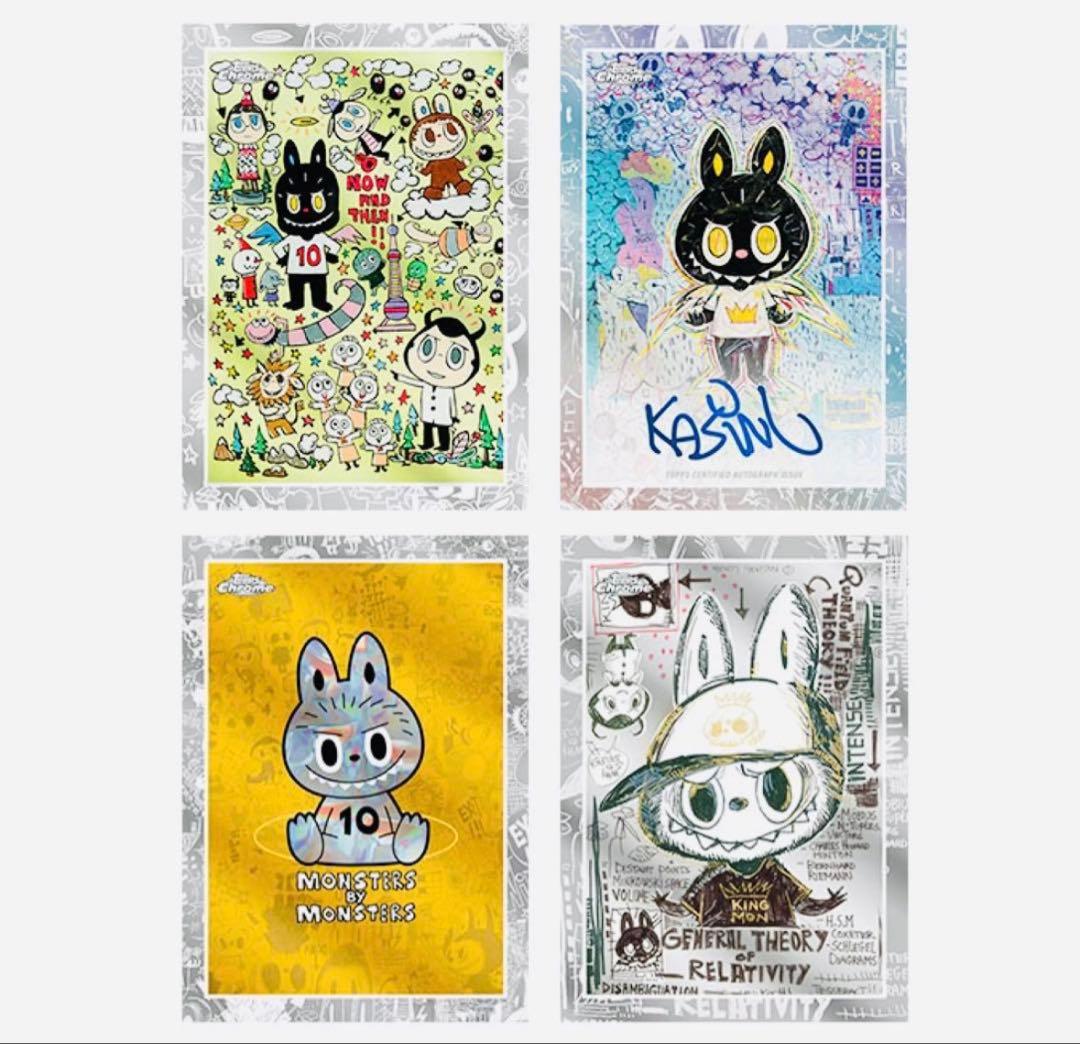 新品未開封Topps Chrome 10周年記念ボックス　ラブブ　1BOX