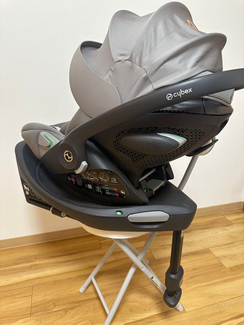 cybex Cloud G i-Size ラバグレー　ベースG ISOFIX