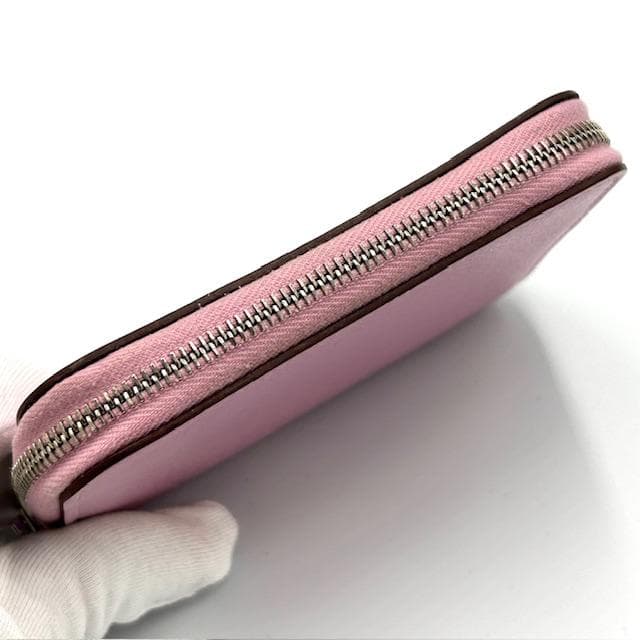 極美品 エルメス アザップミニ ヴォーエプソン ケース シルバー金具