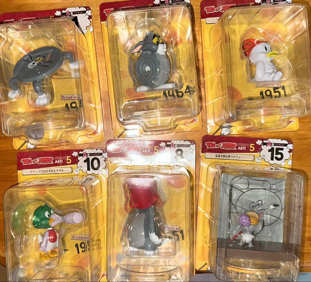 ボ*チ様 トムとジェリー 一番くじ ファニーアート A賞 1 8 9 10 15