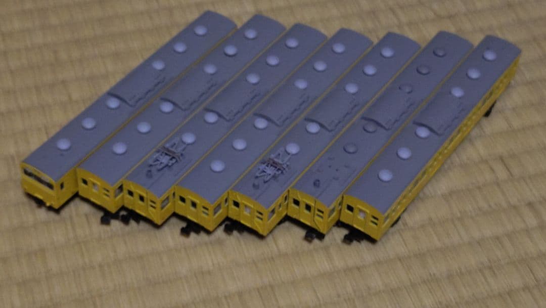 KATO 103系 カナリア色7両 旧製品