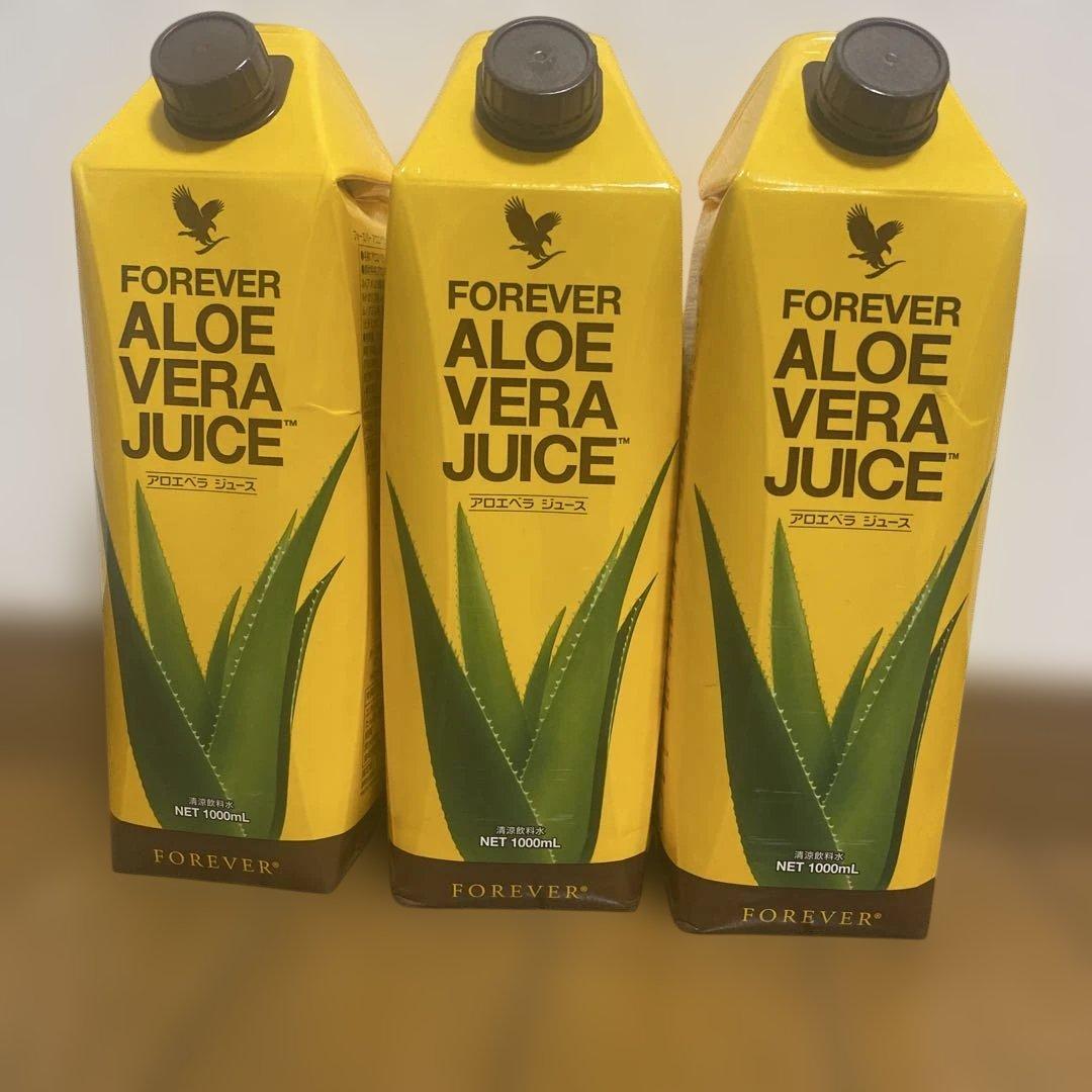 アロエベラジュース1000ml 3本