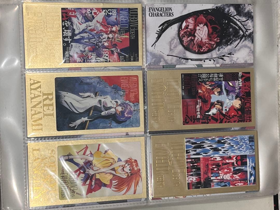 エヴァンゲリオン カードダスマスターズワイド⭐︎専用バインダー付き