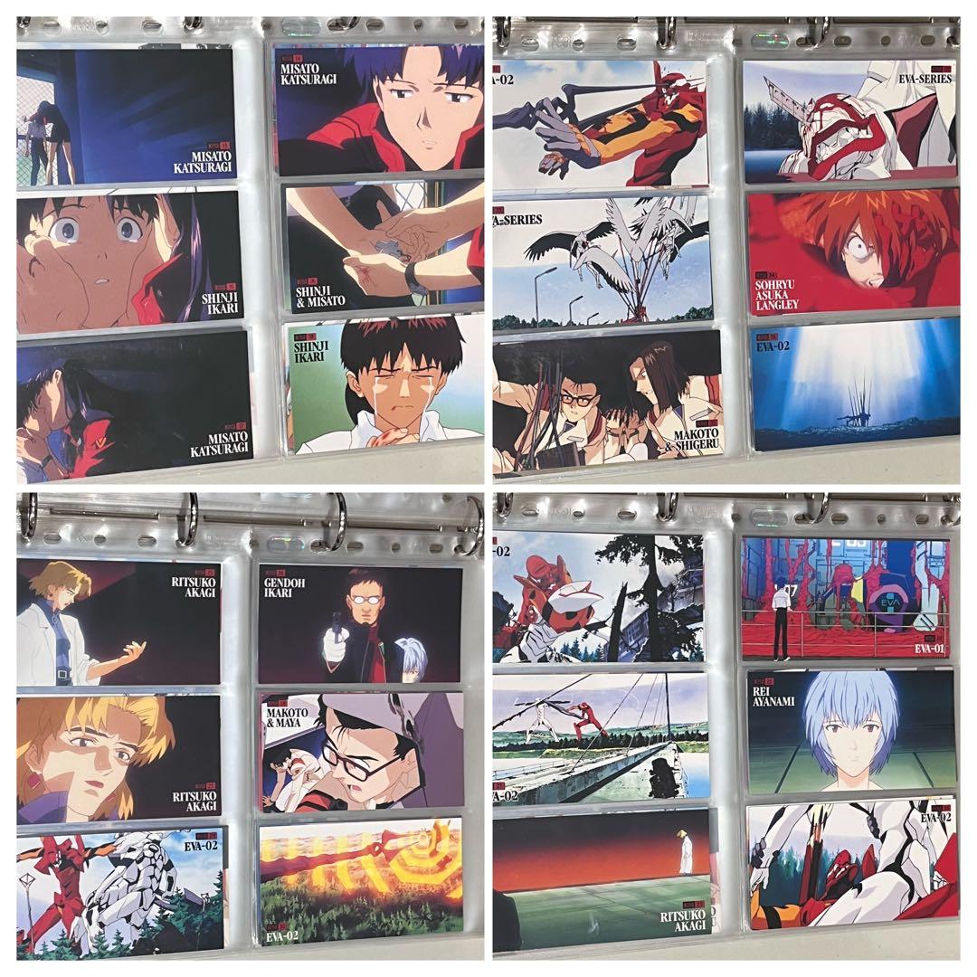 エヴァンゲリオン カードダスマスターズワイド⭐︎専用バインダー付き