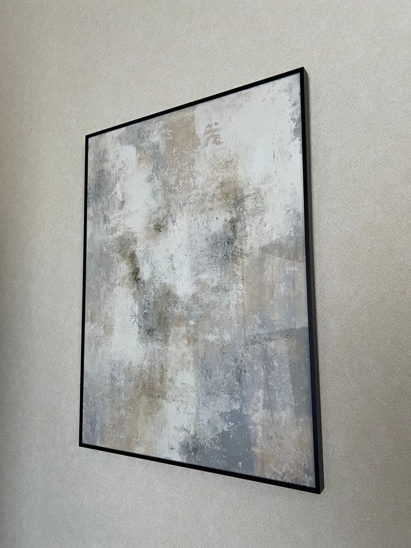 原画/額装済み/和風/禅/絵画/アート/抽象画/ニュアンス/モダン/海外/金運/