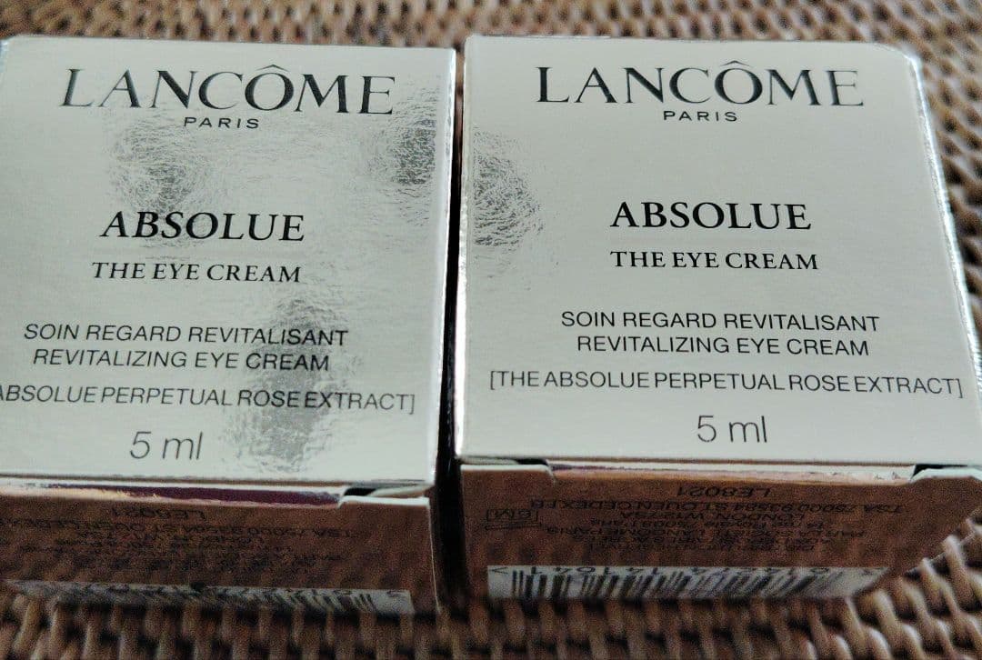 LANCOME ABSOLUE トライアルセット　6点+ポーチ