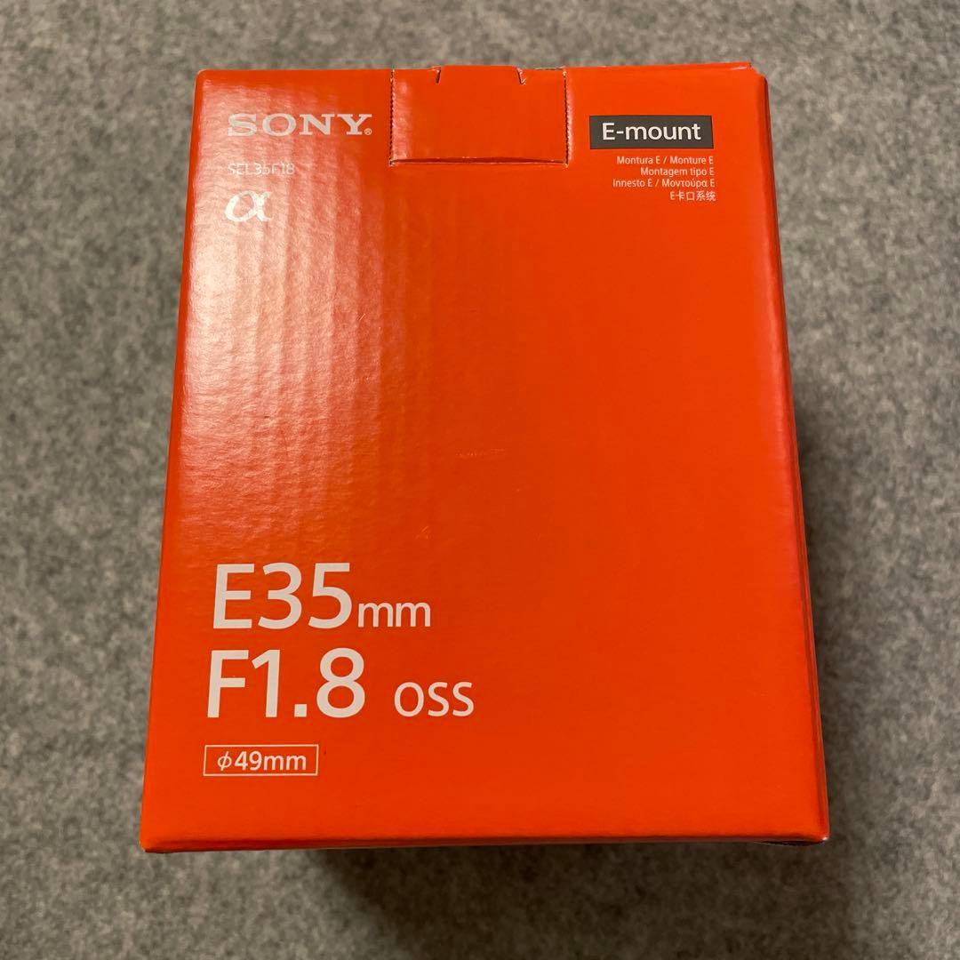 【未使用】SEL35F18 SONY E35mm F1.8 OSS
