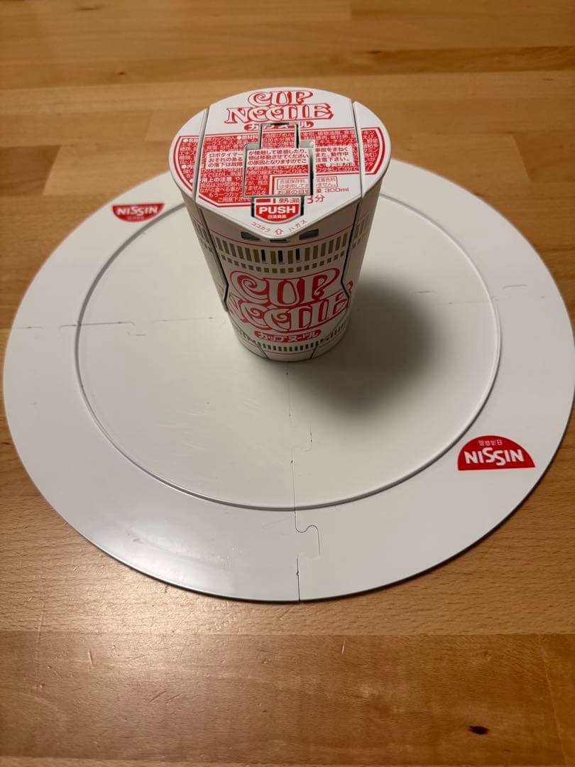 非売品　レア　花のワルツを踊る カップヌードル ロボタイマー