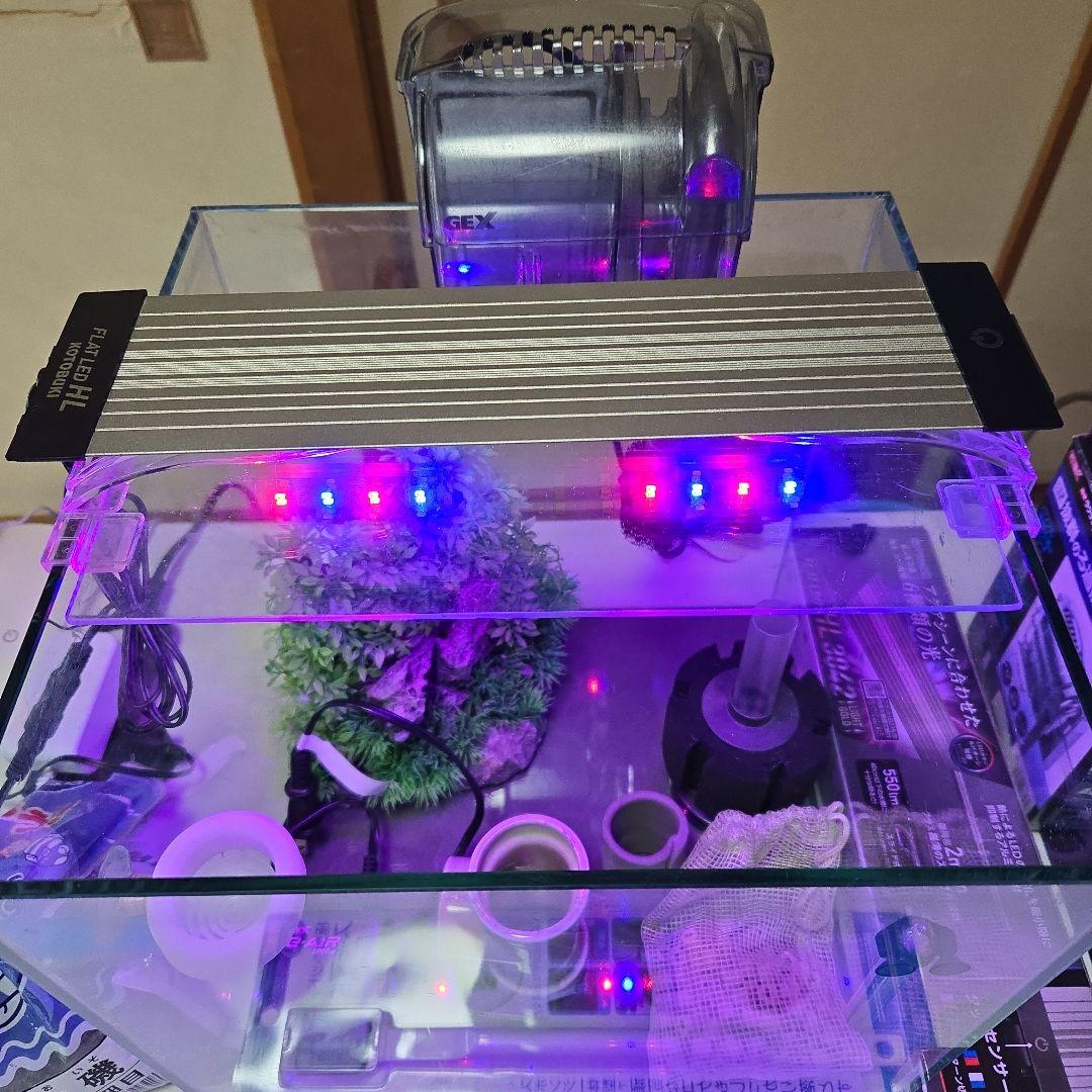 水槽セット　LED照明付