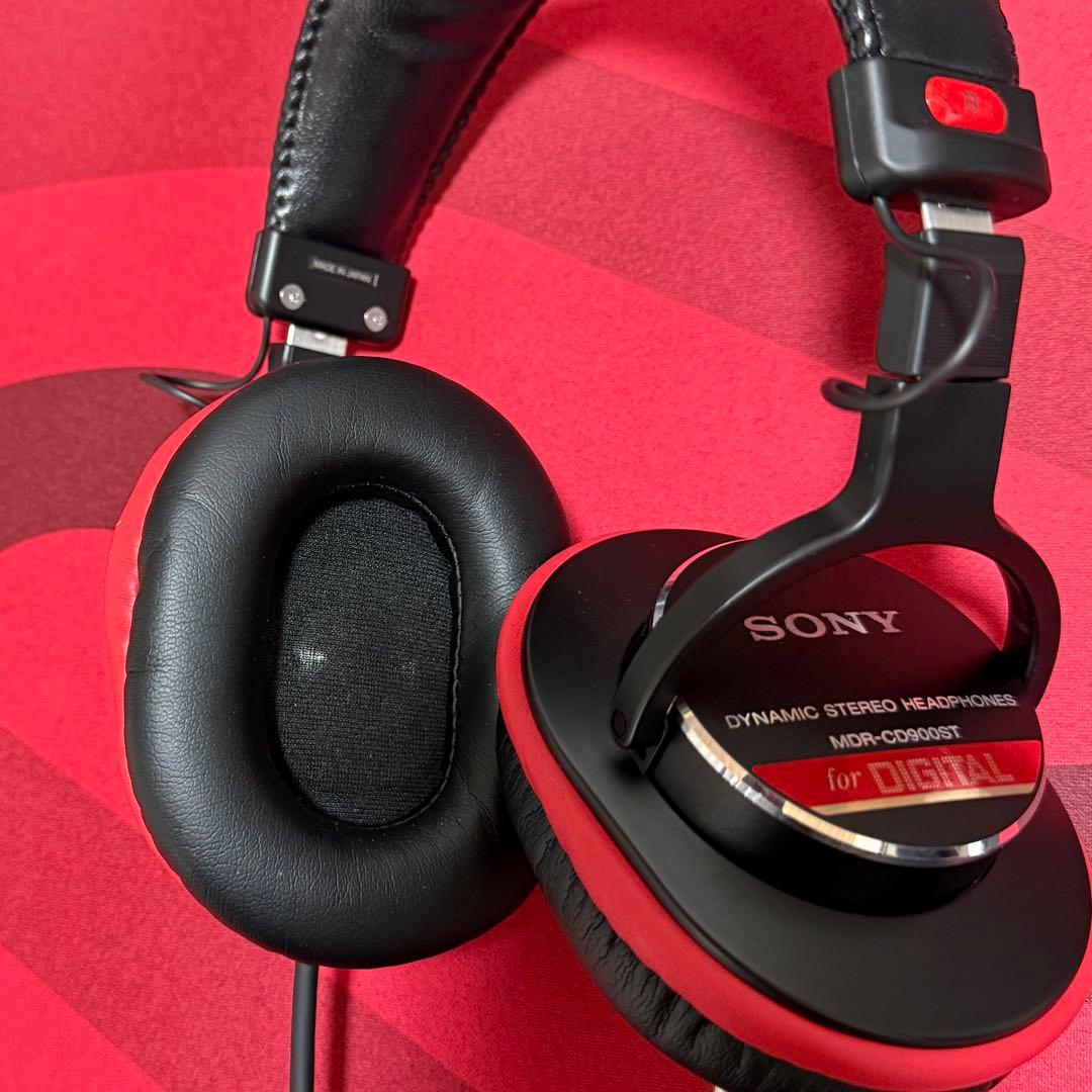 【美品】SONY MDR-CD900ST 有線ヘッドフォン