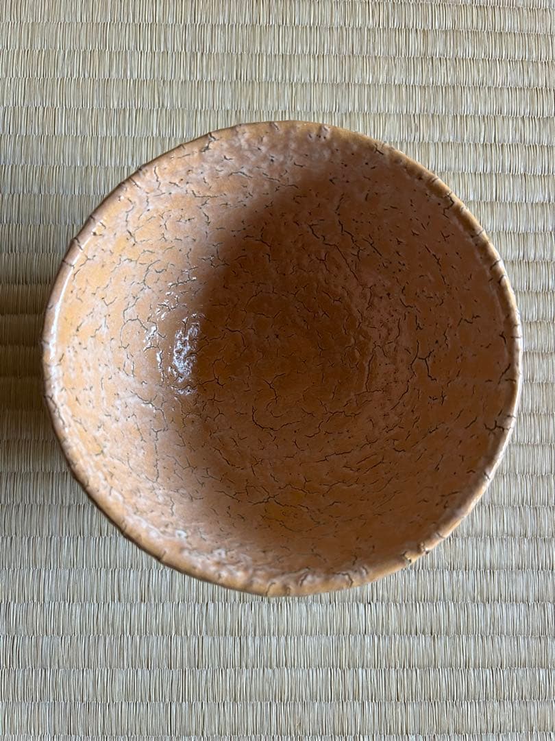 味舌隆司 萩茶盌　前大徳寺 福本積應 書付