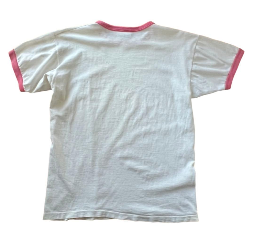 Visco　80s チャンピオン リンガーtシャツ USA製 L