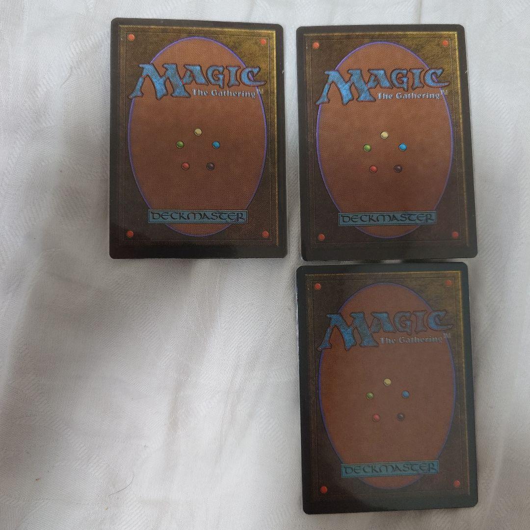 MTG　稲妻　旧黒枠　日本語版×2　中国語版×1