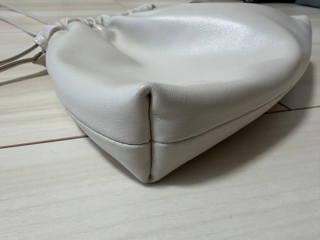 Deuxieme Classe CELERI セルリ 巾着バッグ ホワイト