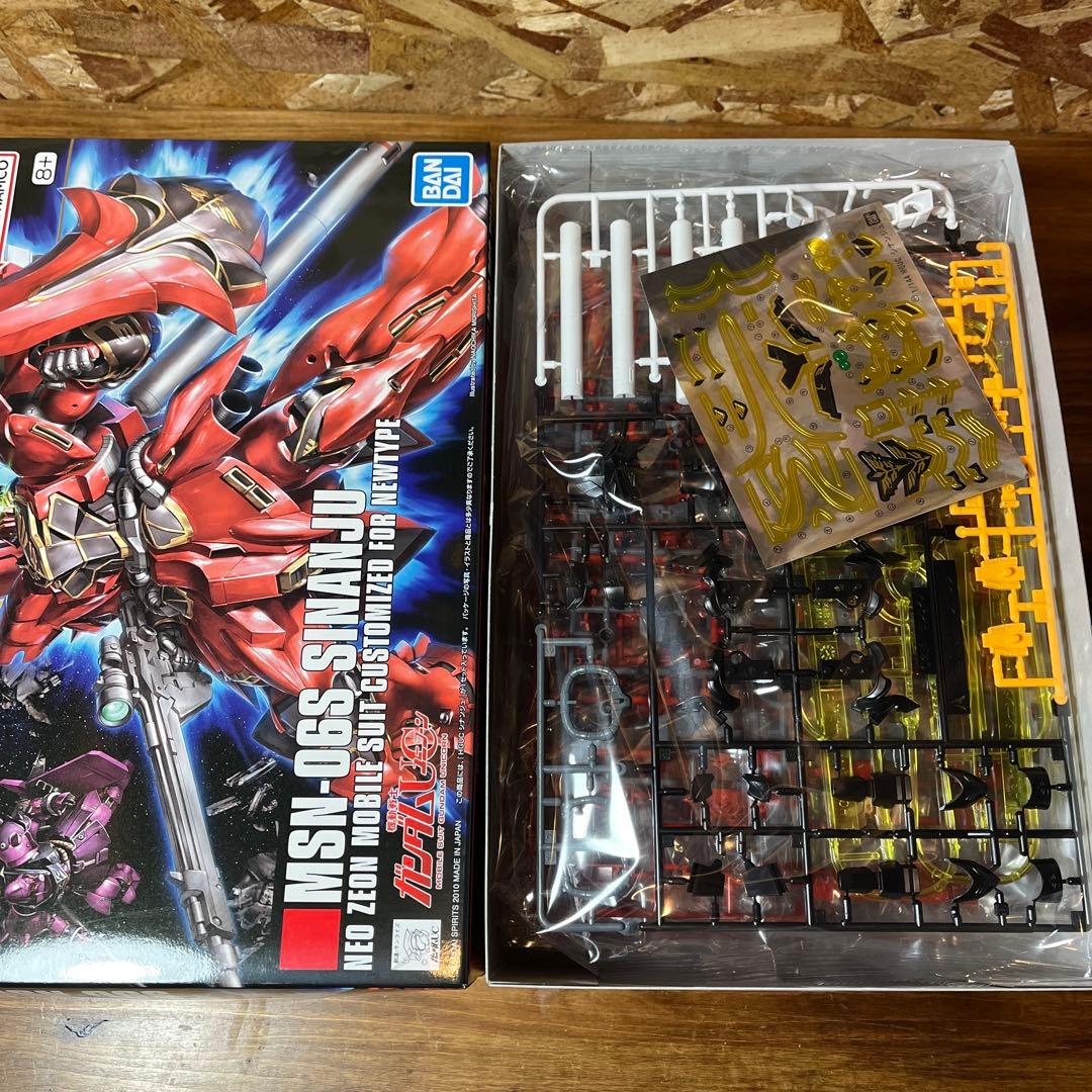 HG 1/144 ユニコーン、シナンジュ、ゼータプラス 3体セット