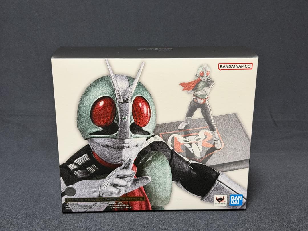 【新品】真骨彫製法 仮面ライダー新1号 栄光の昭和ライダー 初回限定台座付き