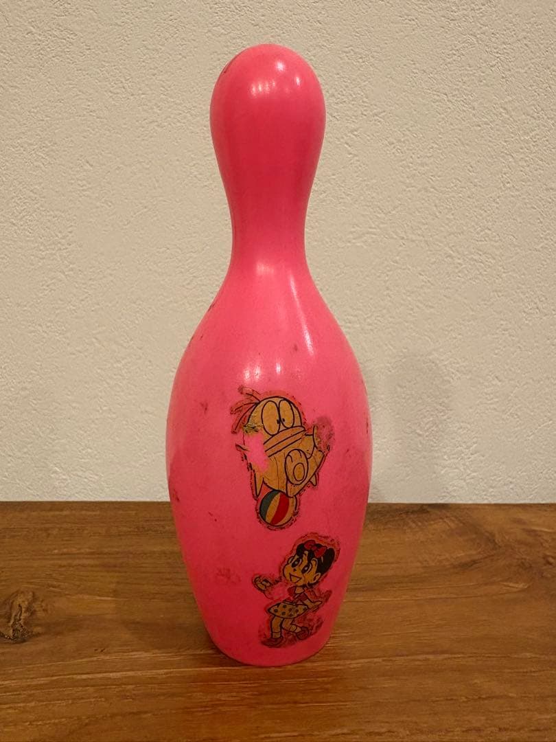 【昭和レトロ】 当時物 オバケのQ太郎 ボーリングピン7本セット 中嶋製作所