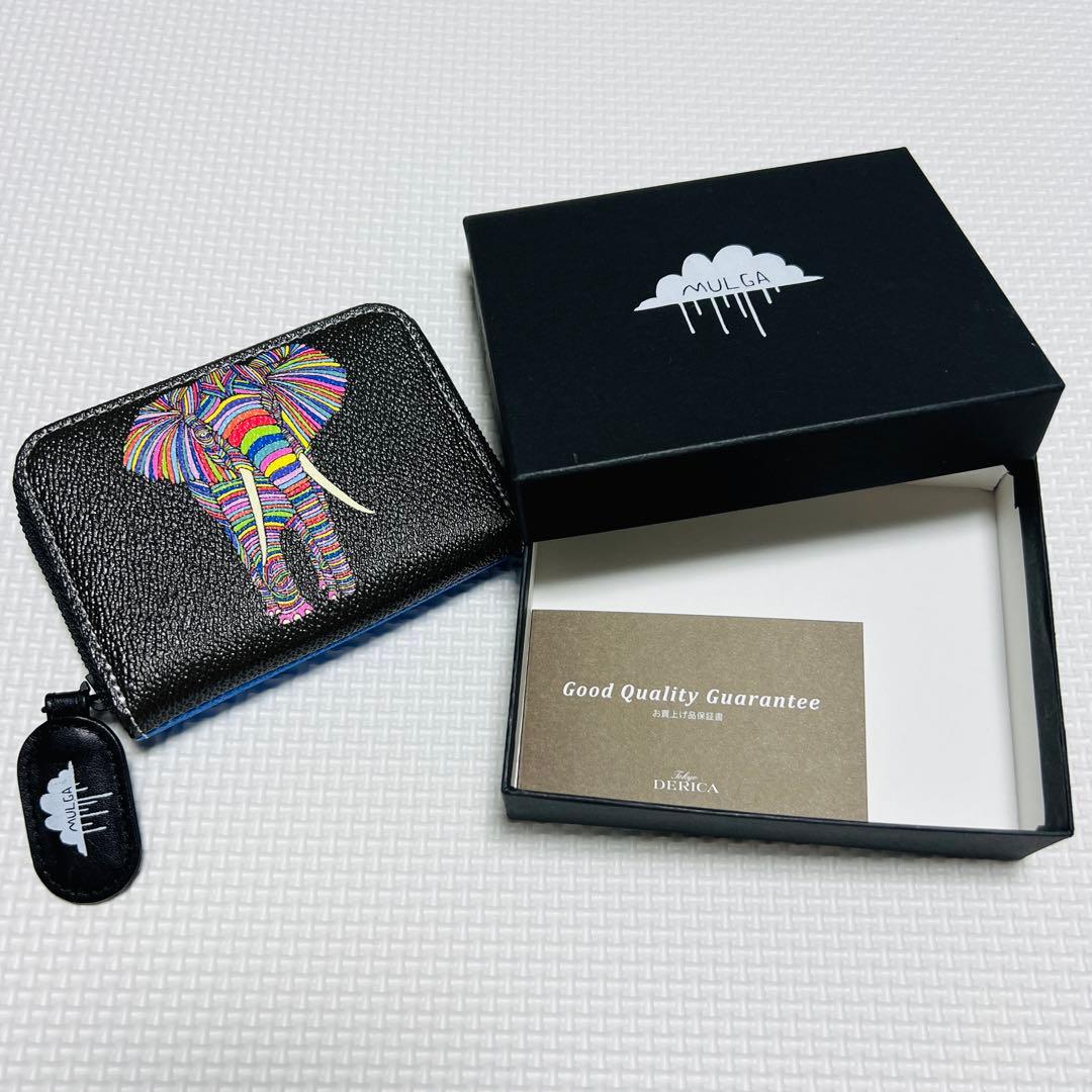 【未使用】モルガ　mulga ケース　小銭入れ　本革