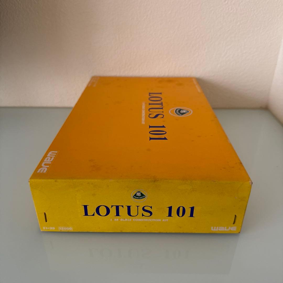 当時モノ Wave 1/24 キャメル・ロータス 101 ジャッド 中嶋4位仕様