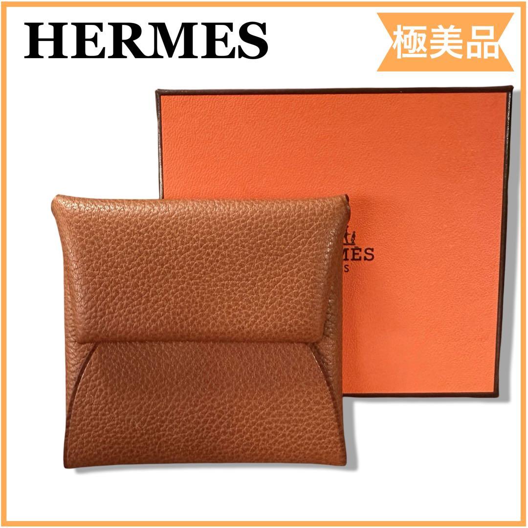 未使用品 HERMES エルメス バスティアケース ブラウン 茶 送料無料